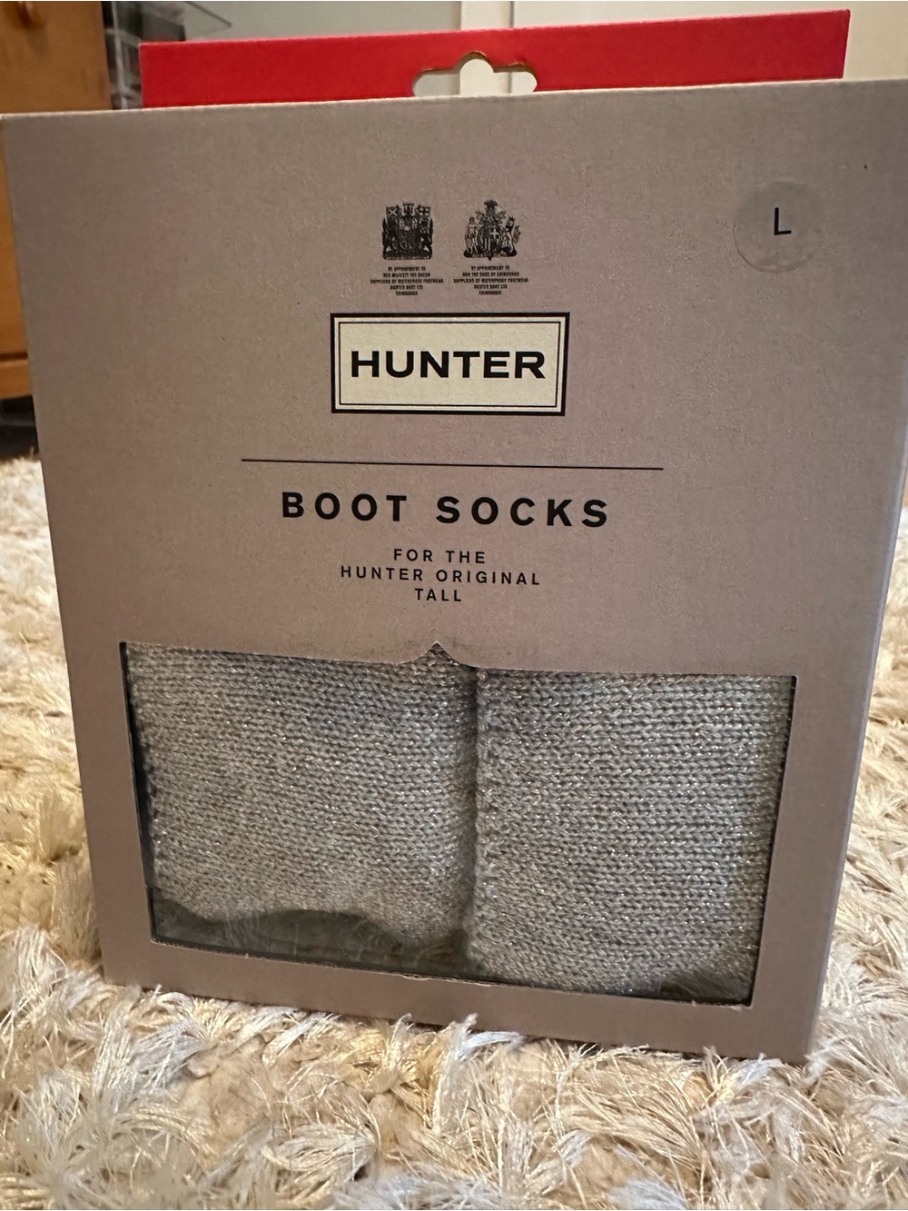 Hunter Gray Boot Socks